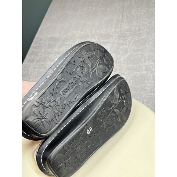 Algeria Pink Floral rose Mary Jane Comfort Clog Shoe Womens Size 38 FEL-346 - Picture 6 of 7